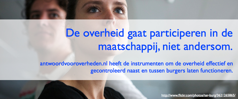 Overheden participeren in de samenleving